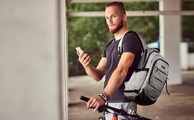 Tzowla Zaino da viaggio Uomo Grigio 1600968 miniatura 2