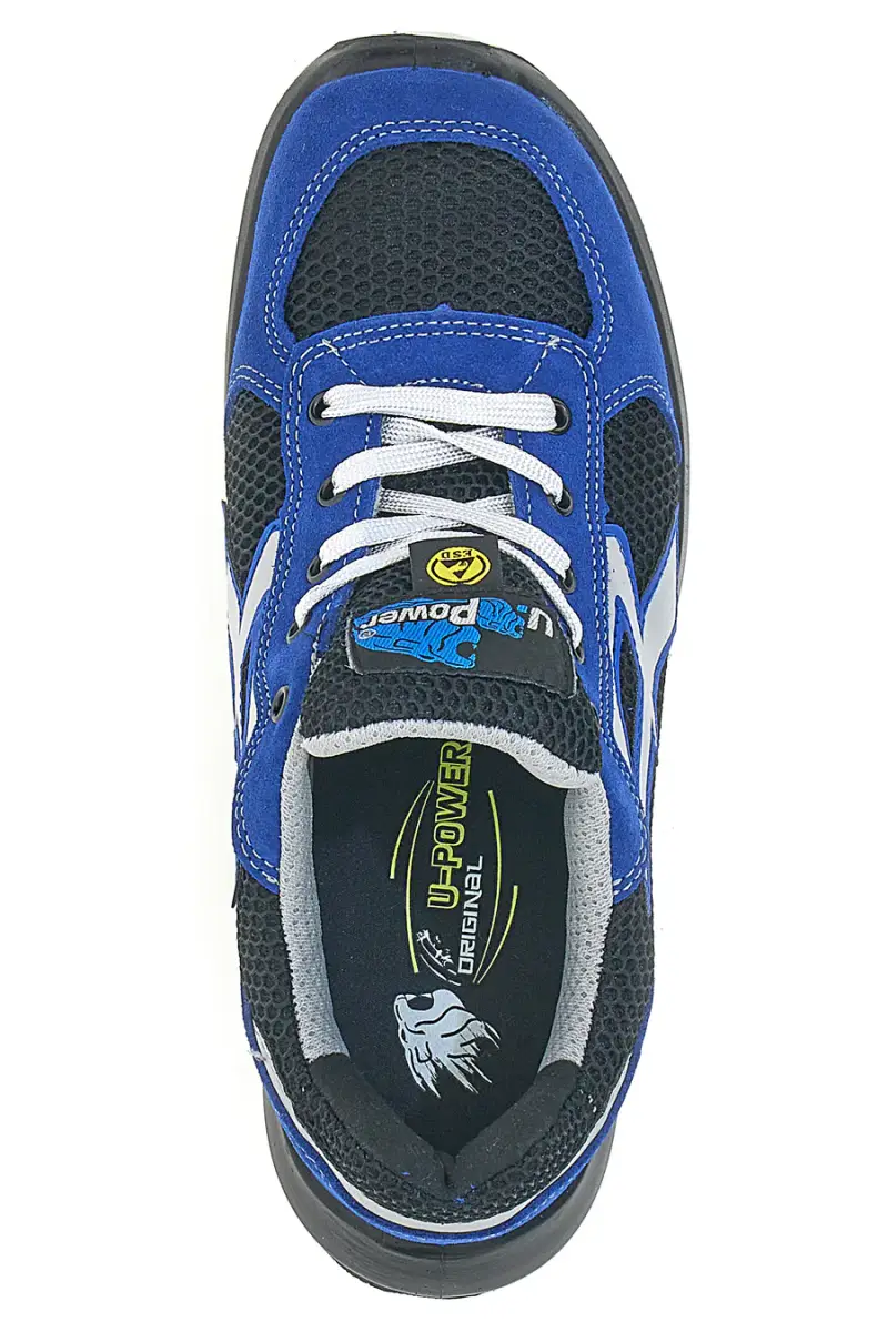 Antinfortunistiche blu basse traspiranti U Power Sky ESD S1PS SR [NERO miniatura 3