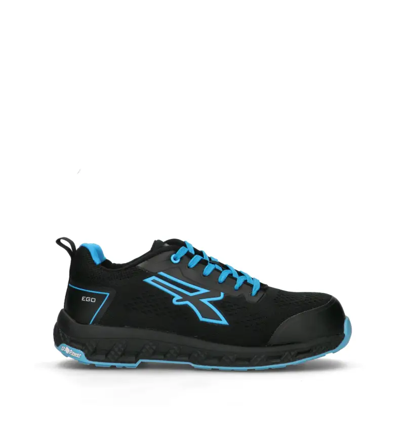 U.power Sneakers antinfortunistica donna nera e azzurra