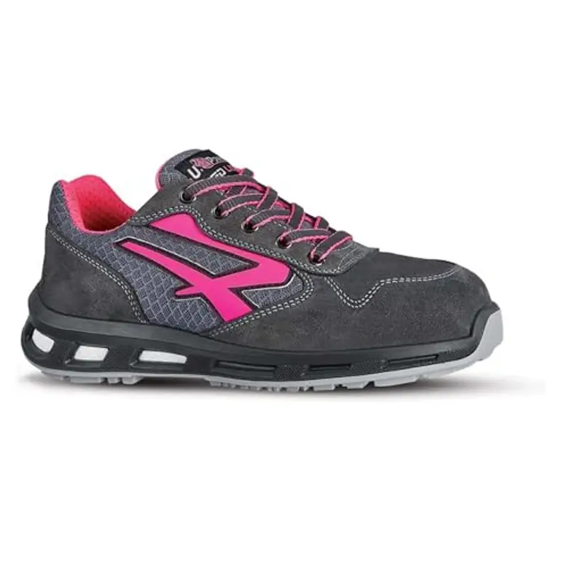 U-Power Red Lion Verok, Scarpe Antinfortunistiche Unisex, Leggere, Flessibili, Anti Perforazione Antiscivolo, con Suola Infinergy, con Puntale in Alluminio (39)