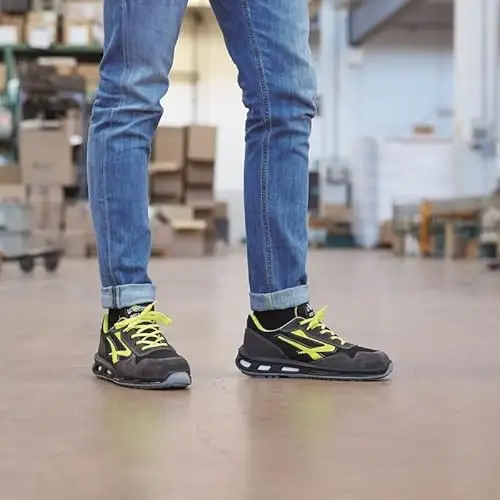 U-POWER DON'T WORRY... BE HAPPY! Scarpe da ginnastica Giallo 3723495 miniatura 2