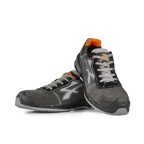 U-Power | Scarpe Antinfortunistiche, Modello Mars S ESD S1PS FO SR, Puntale Composito, Antiperforazione Tessile No Metal miniatura 3