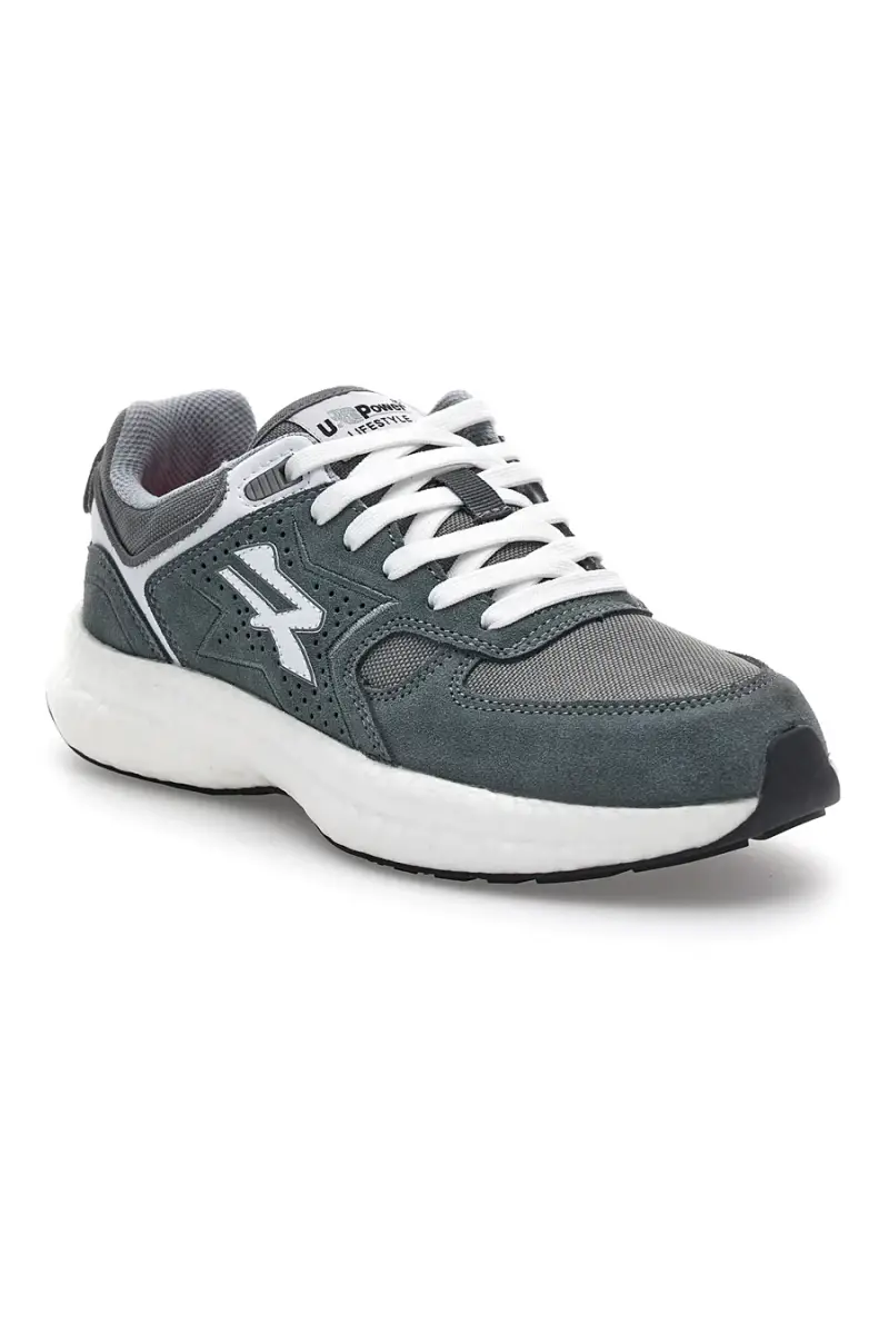 Sneakers da lavoro grigio in pelle U Power Jackie Gry [GRIGIO] miniatura 2