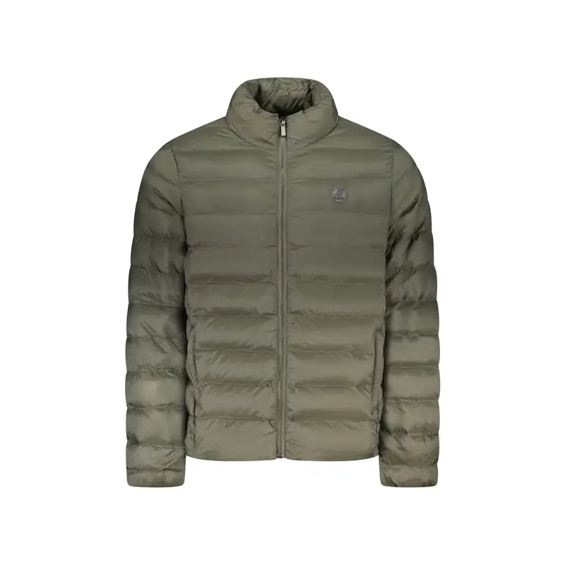 Giubbotto Uomo Verde 100 Gr Leggero Logo