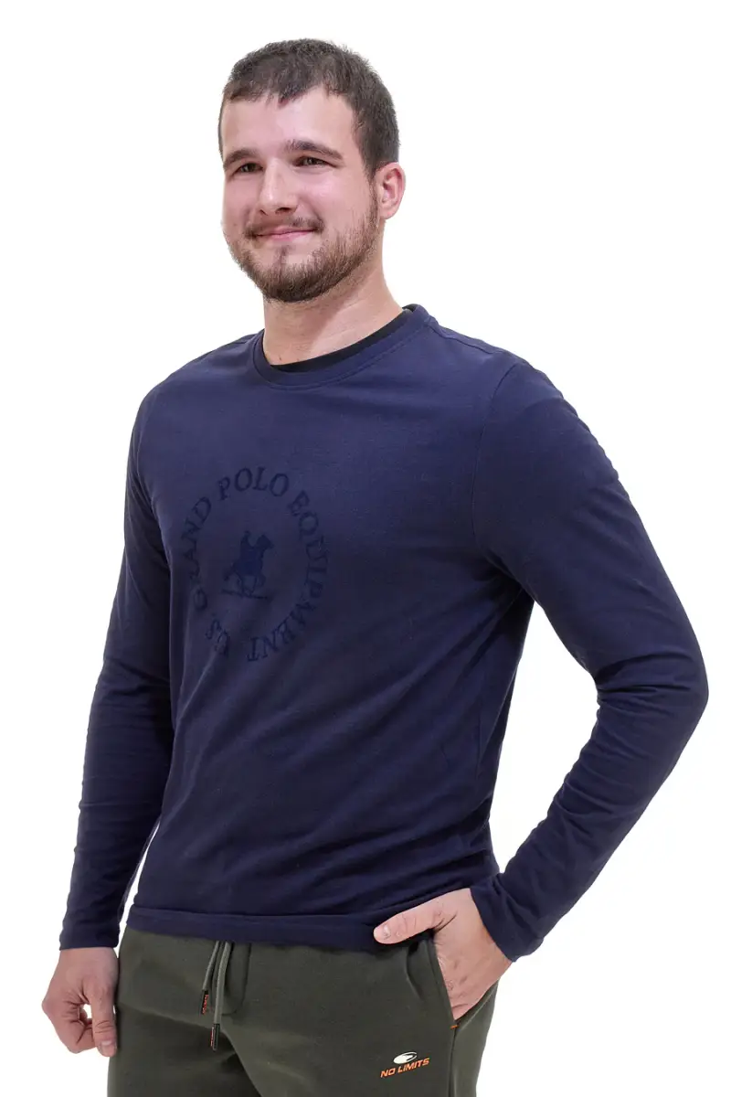 U.S. GRAND POLO Polo Blu 3991368 miniatura 3