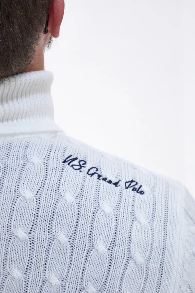 U.S. GRAND POLO Polo Bianco 3815090 miniatura 4