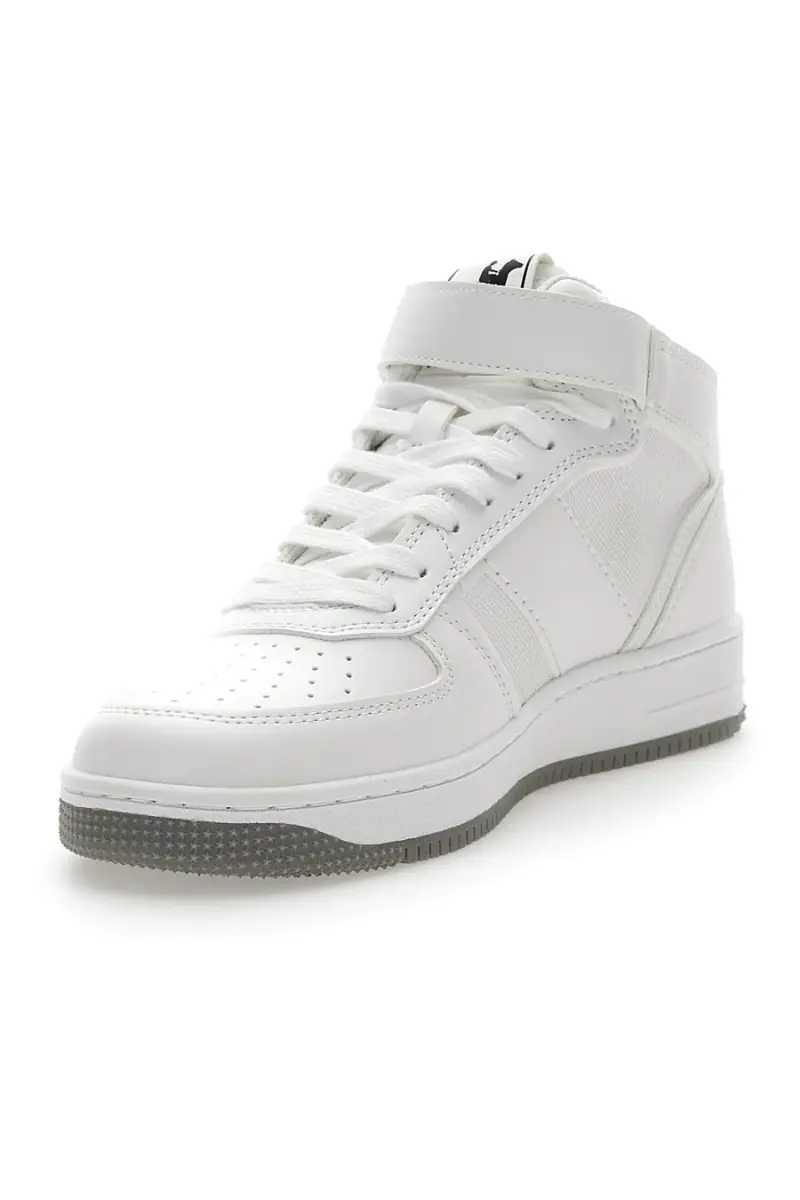 Sneakers Bianche U S Grand Polo Kevin Mid [BIANCO] miniatura 4