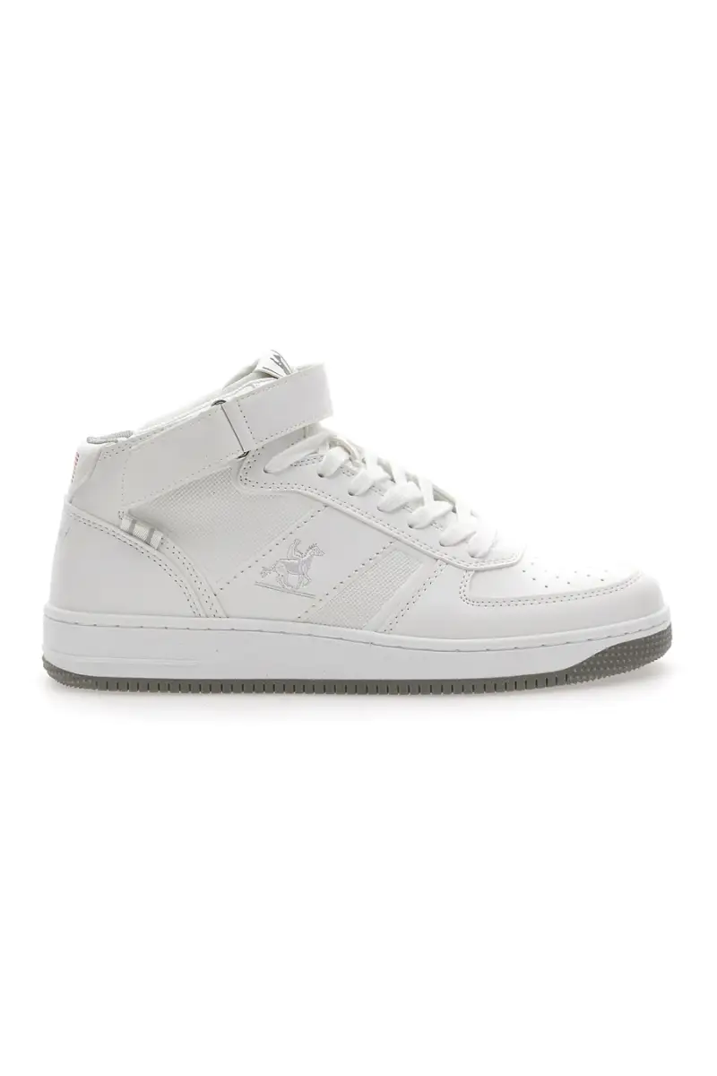 Sneakers Bianche U S Grand Polo Kevin Mid [BIANCO]