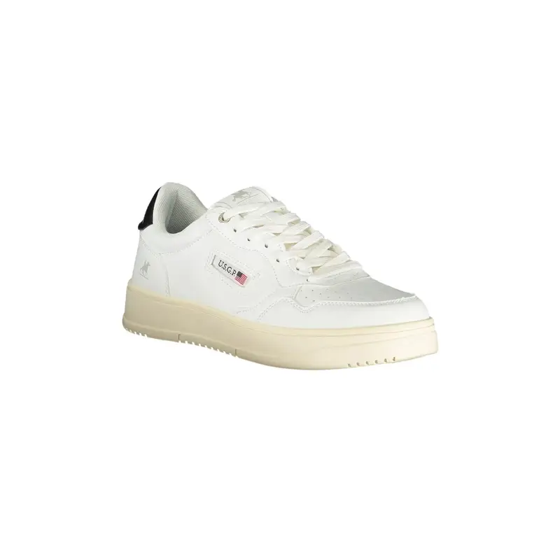 Sneakers Uomo Bianche Stampa Bianco miniatura 2