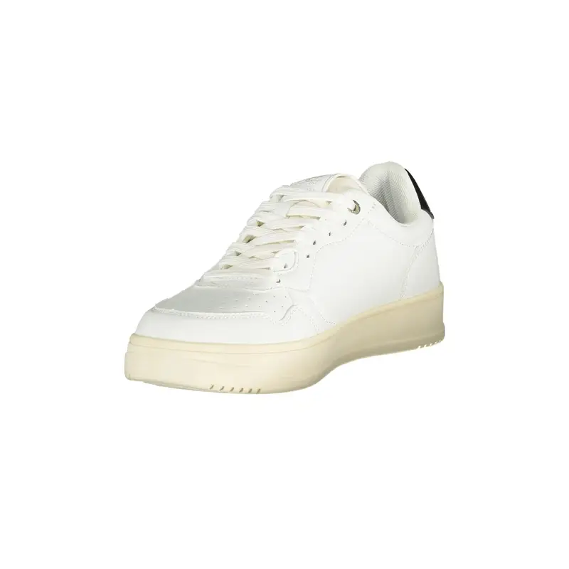 Sneakers Uomo Bianche Stampa Bianco miniatura 3