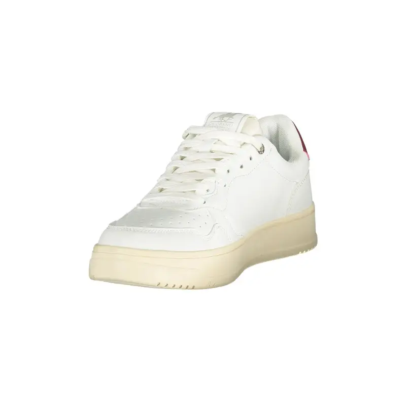 Sneakers Uomo Bianche Stampa Logo Bianco miniatura 3