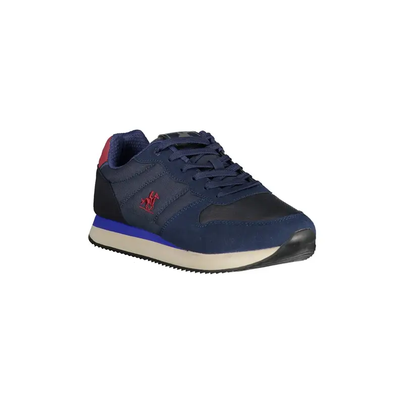 Sneakers Uomo Blu Ricamo miniatura 2