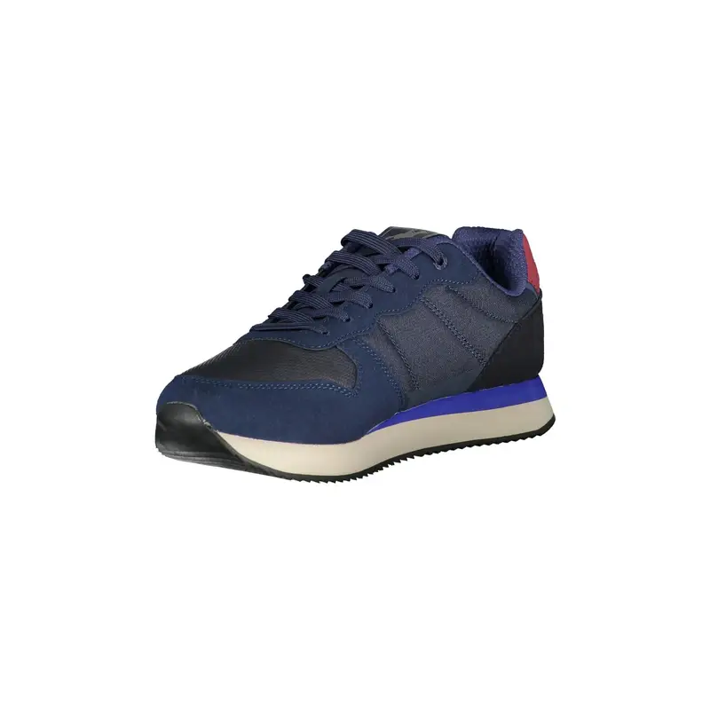 Sneakers Uomo Blu Ricamo miniatura 3