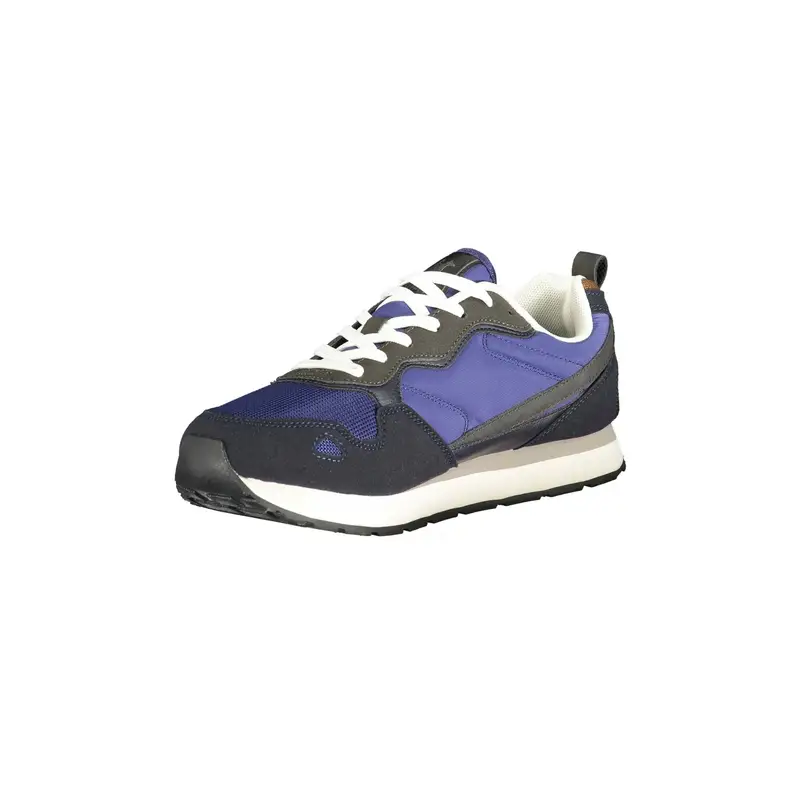 Sneakers Uomo Blu Ricamo miniatura 3
