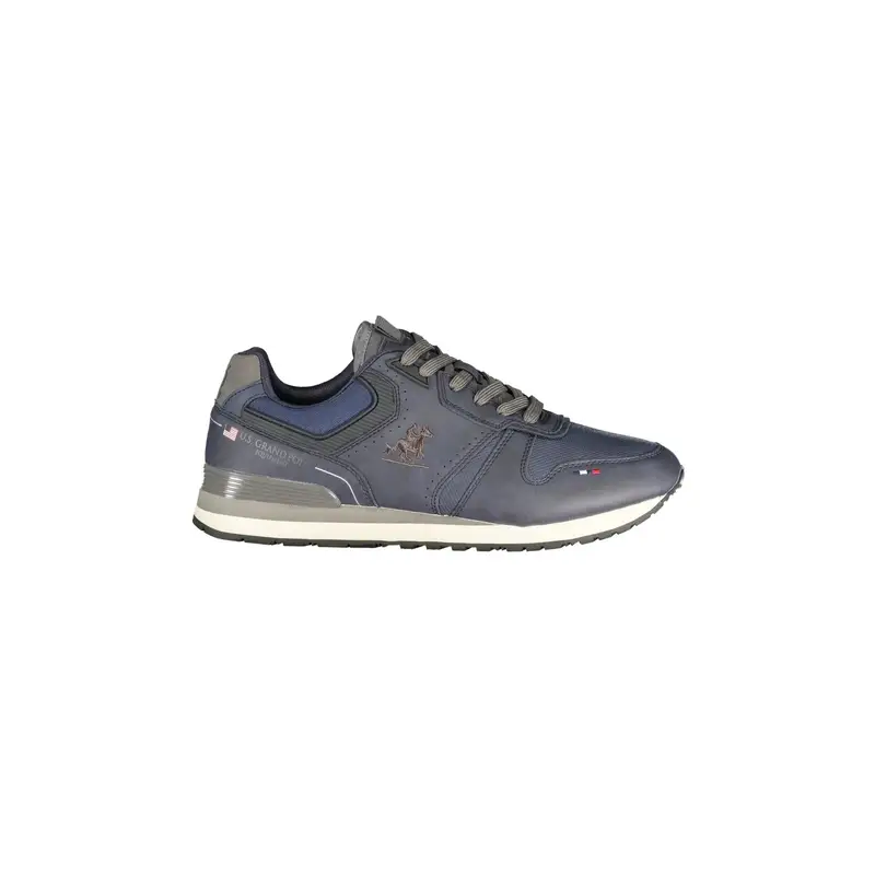 Sneakers Uomo Blu Stampa