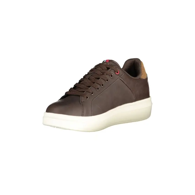 Sneakers Uomo Marroni Ricamo Marrone miniatura 3
