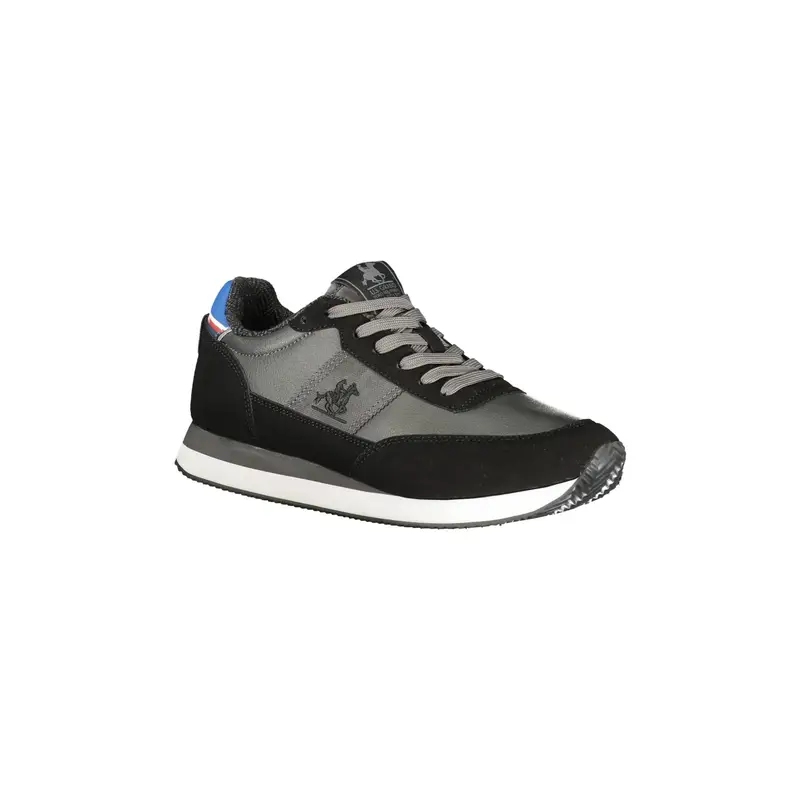 Sneakers Uomo Nere Ricamo Nero miniatura 2