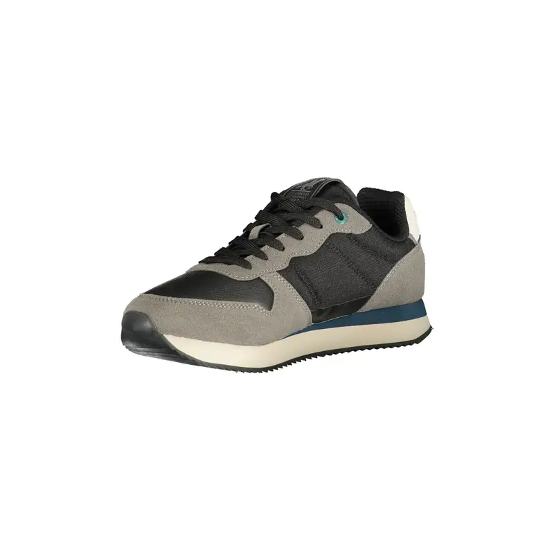 Sneakers Uomo Nere Ricamo Nero miniatura 3
