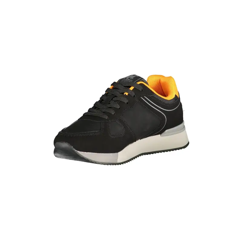 Sneakers Uomo Nere Ricamo Nero miniatura 3