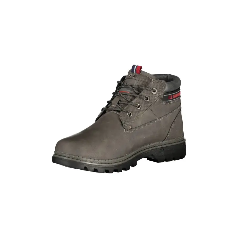 Stivaletti Uomo Grigio Stampa Logo miniatura 3