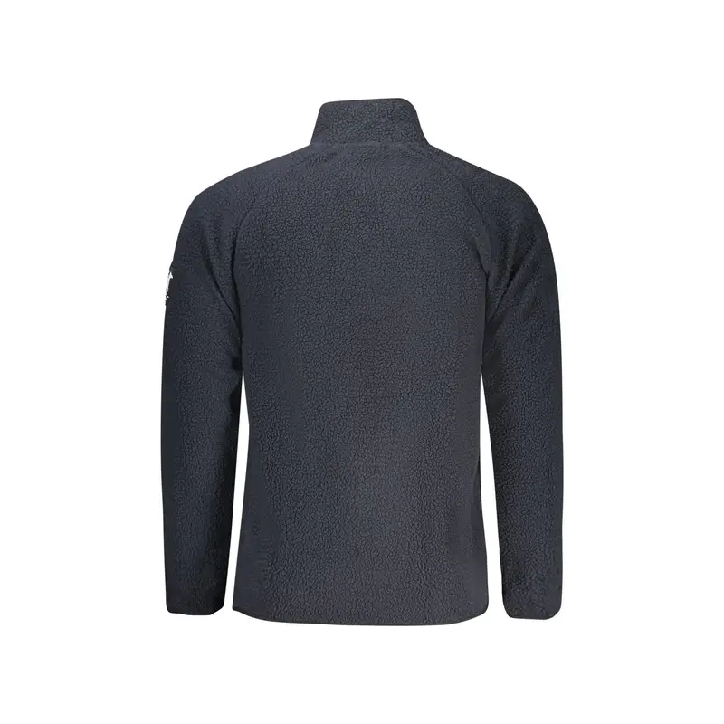 U Grand Felpa Maniche Lunghe Uomo Blu Zip miniatura 2