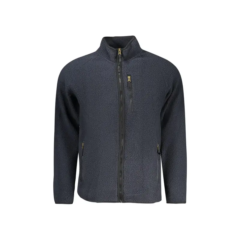 U Grand Felpa Maniche Lunghe Uomo Blu Zip