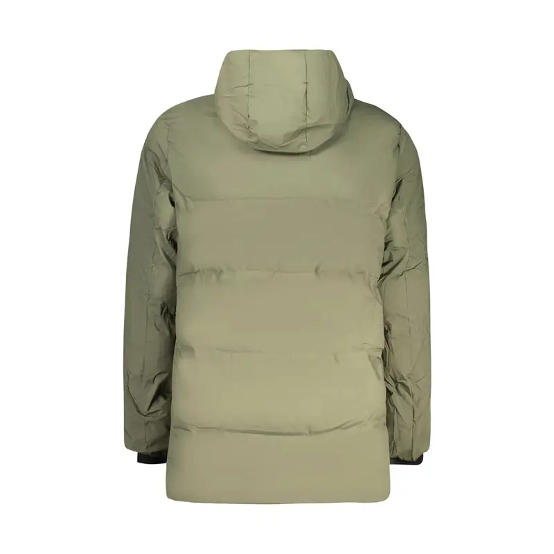 U Grand Giubbotto Maniche Lunghe Uomo Verde Zip miniatura 2