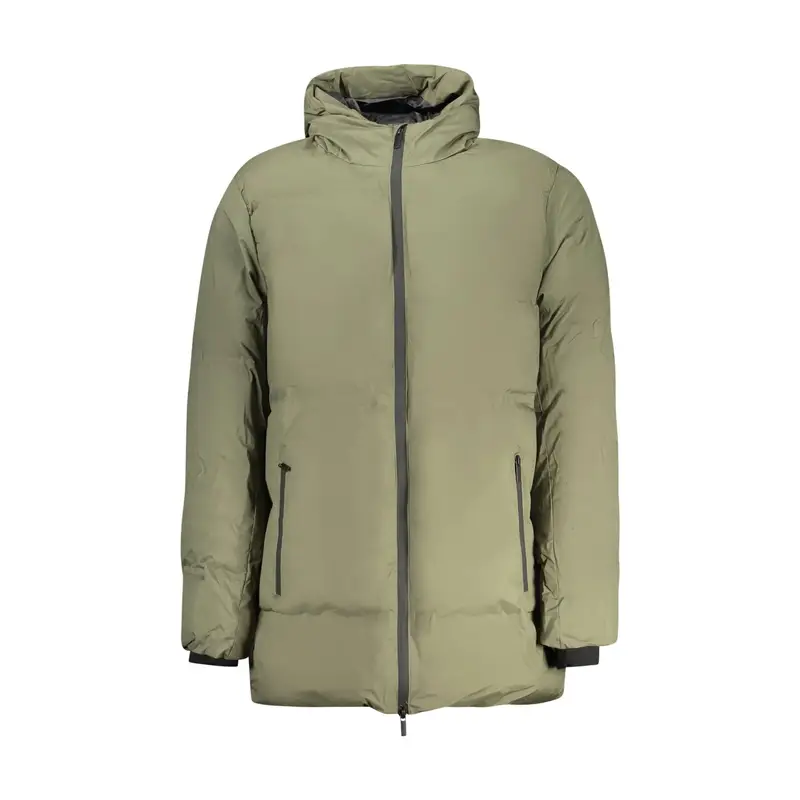 U Grand Giubbotto Maniche Lunghe Uomo Verde Zip