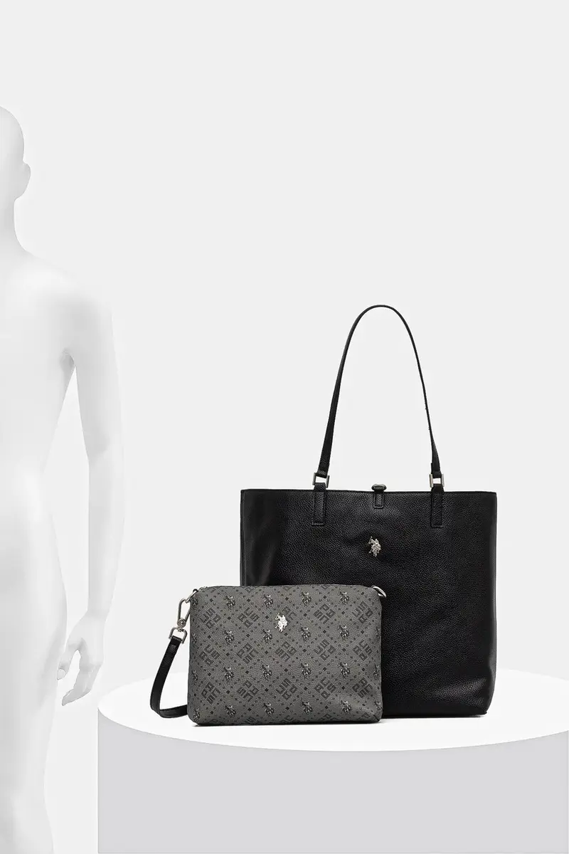 borsa bilaterale Malibu BEUM08706WVP Nero miniatura 5