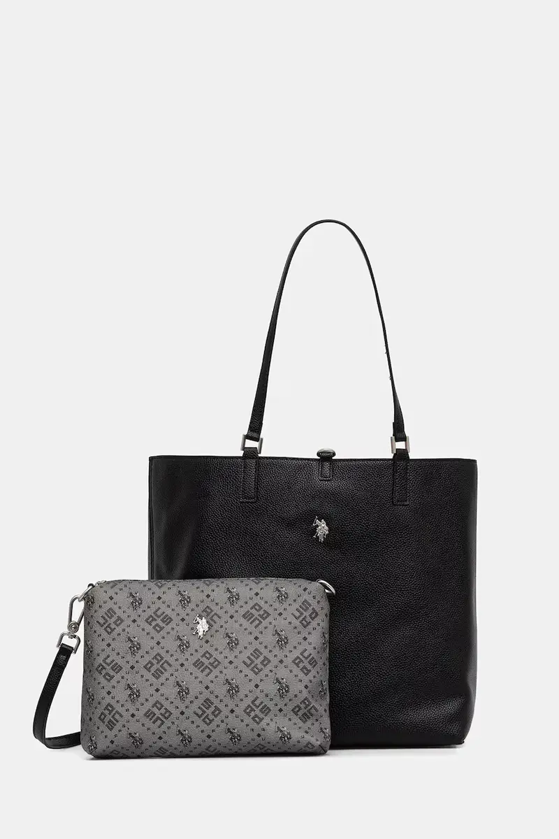 . borsa bilaterale Malibu BEUM08706WVP Nero