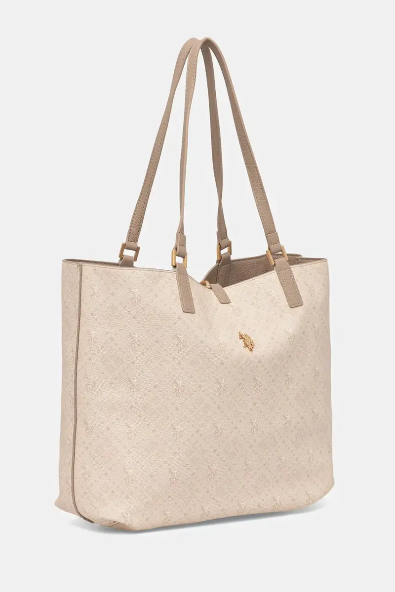 borsa bilaterale Malibu colore beige BEUM08706WVP miniatura 2