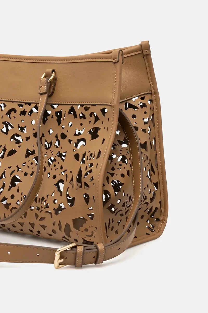 borsetta Road colore beige BEU1R8646WWI Marrone miniatura 4