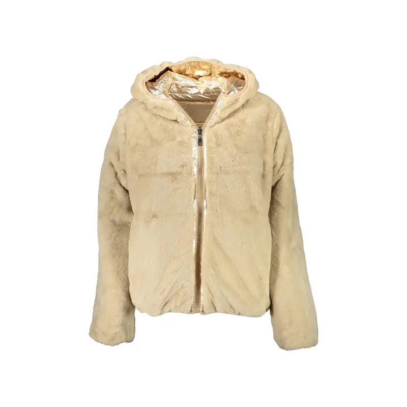 Assn. Giubbotto Donna Oro Reversibile con Cappuccio miniatura 3