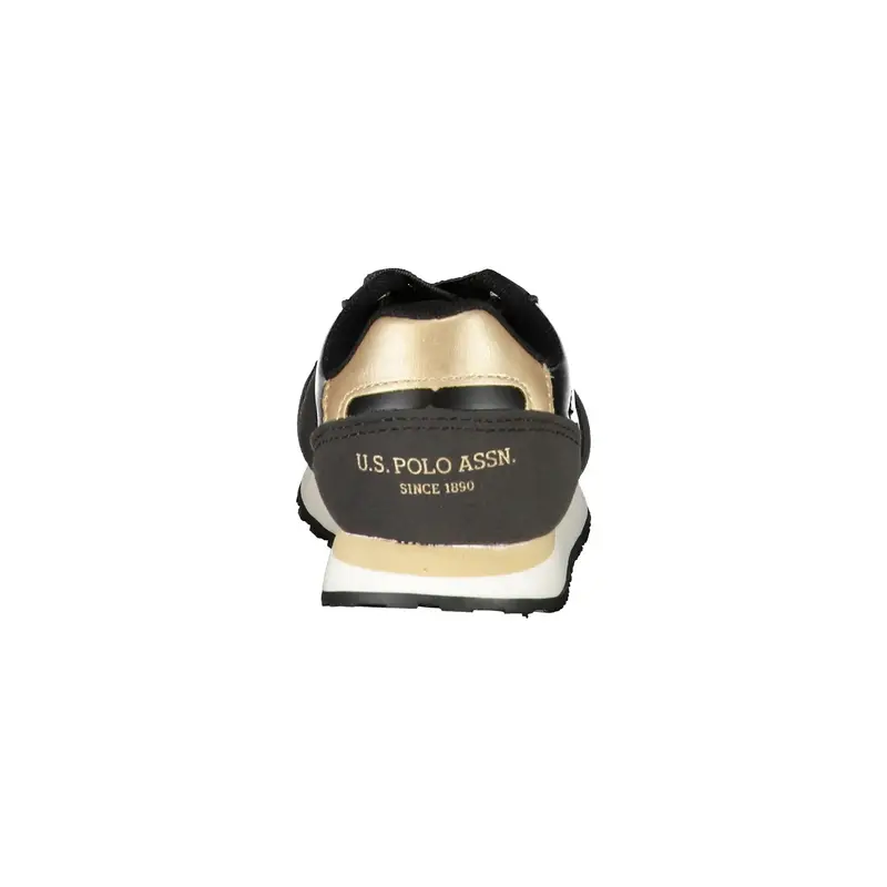 Scarpe Sneakers Bambino Nero con Dettagli a Contrasto miniatura 2