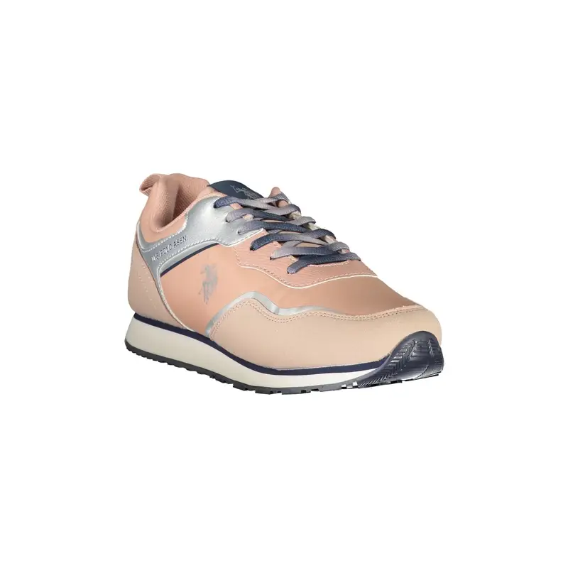 Scarpe Sneakers Donna Rosa con Dettagli a Contrasto miniatura 2