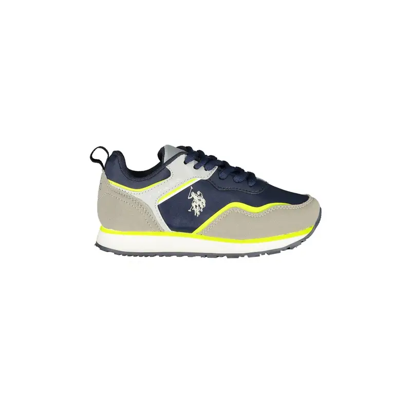 . Scarpe Sportive Bambino Blu con Dettagli a Contrasto