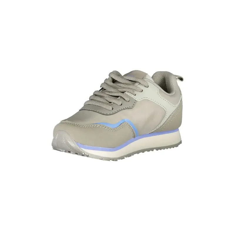 Scarpe Sportive Bambino Grigie con Dettagli a Contrasto Grigio miniatura 2
