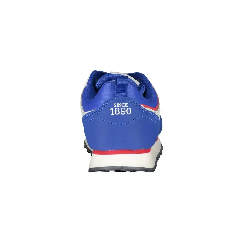 Sneakers Bambino Blu con Dettagli a Contrasto miniatura 2