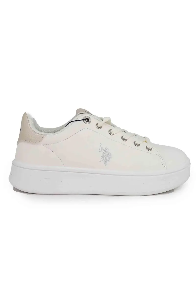 Sneakers donna in eco pelle bianca Donna MARAYA001B WHI
