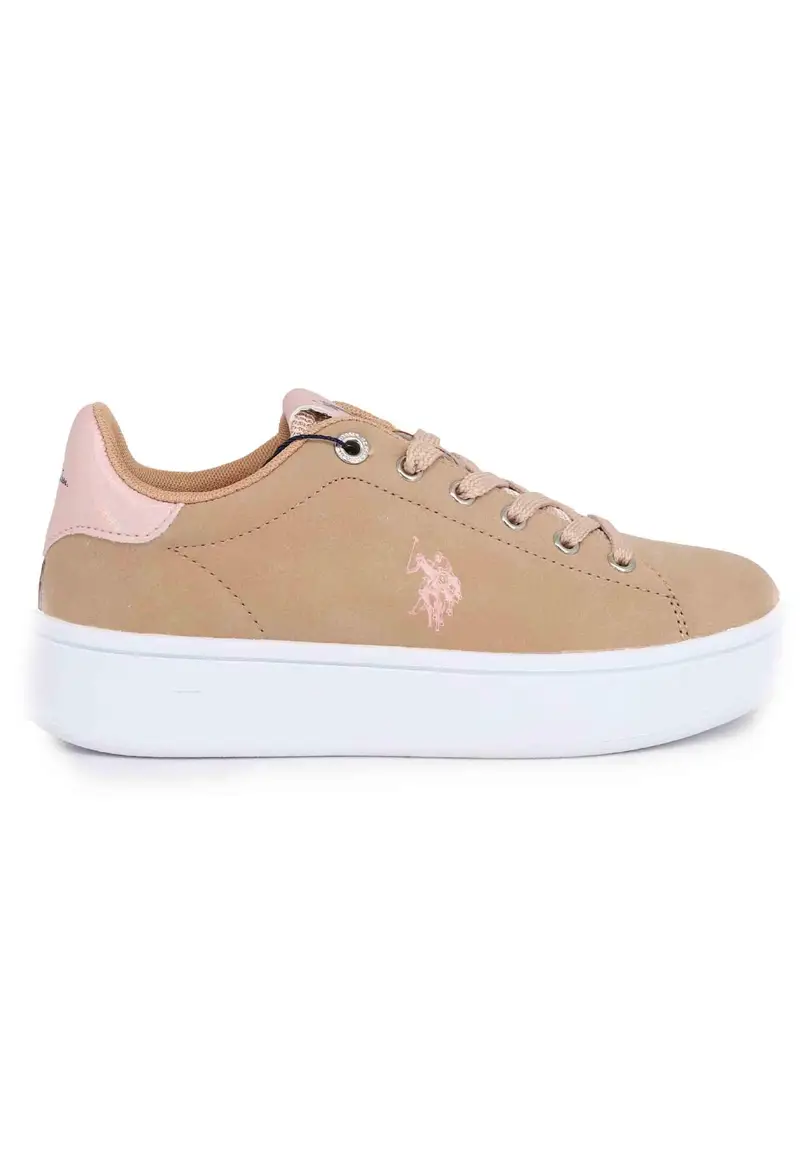 Sneakers donna in ecopelle nude Donna MARAYA001B NUD001