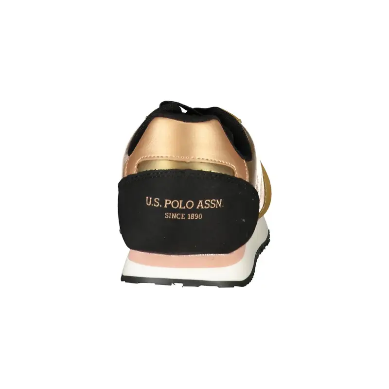 Sneakers Donna Oro Stampa Logo miniatura 3