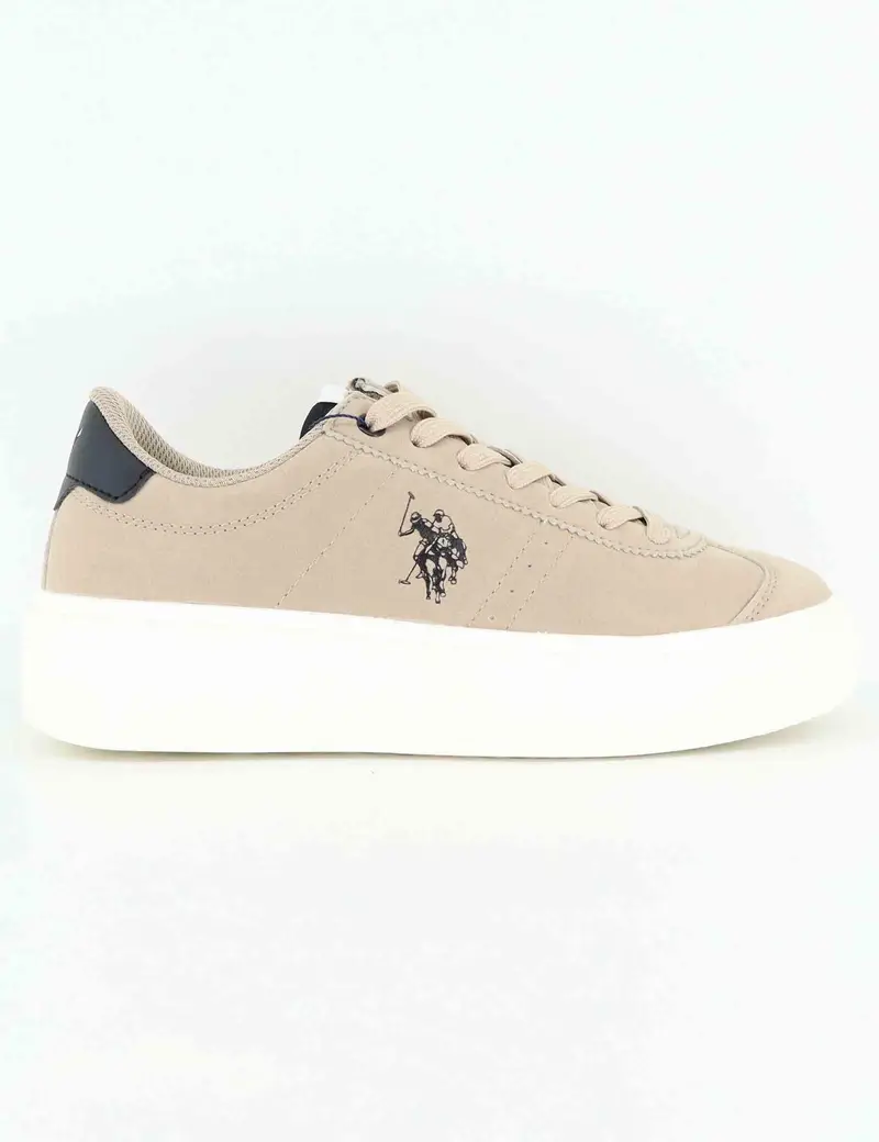Sneakers in tessuto beige Donna JODY002 BEI