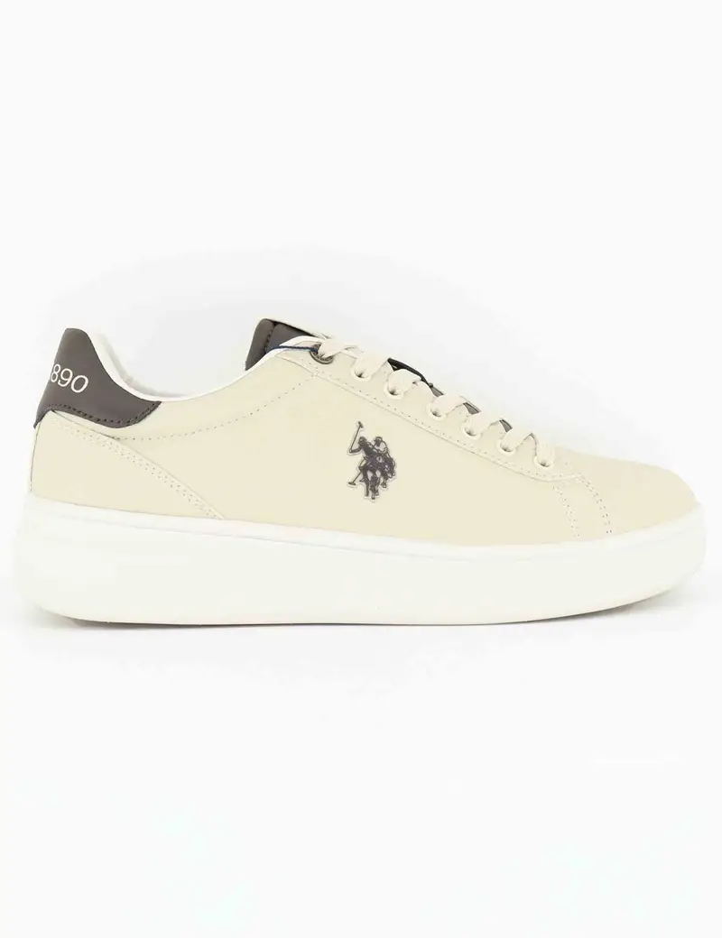 Sneakers in tessuto beige Uomo CODY010A LBE-DBR03