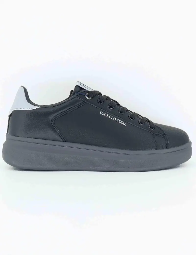 Sneakers in tessuto nero Uomo CODY013 BLK-LGR02