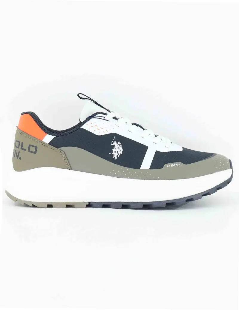 Sneakers in tessuto tecnico taupe Uomo SETH012A DBL-TAU01