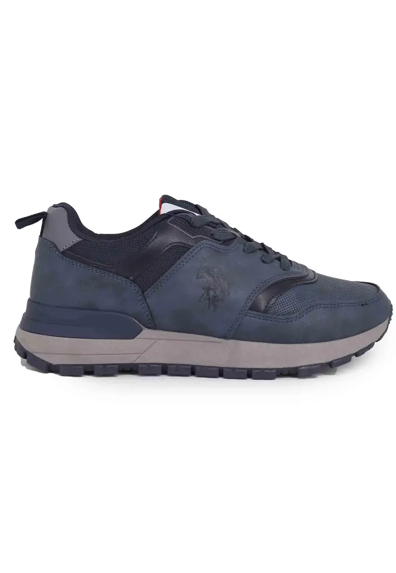 Sneakers uomo in eco pelle blu Uomo STORMY001 DBL001