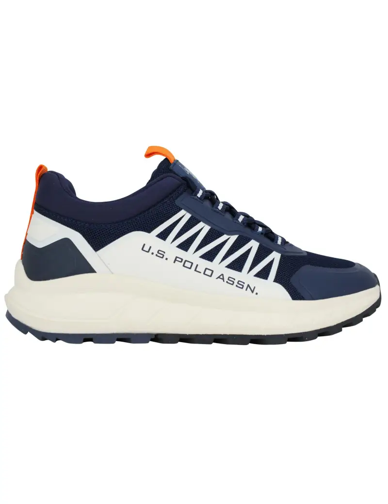 Sneakers uomo in tessuto tecnico blu Uomo SETH008 DBL001