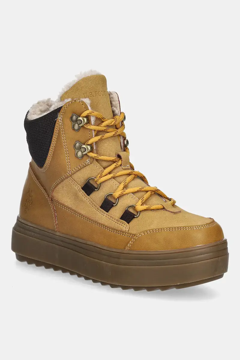 . stivaletti alla caviglia ICY007 donna colore giallo ICY007W/EUH1