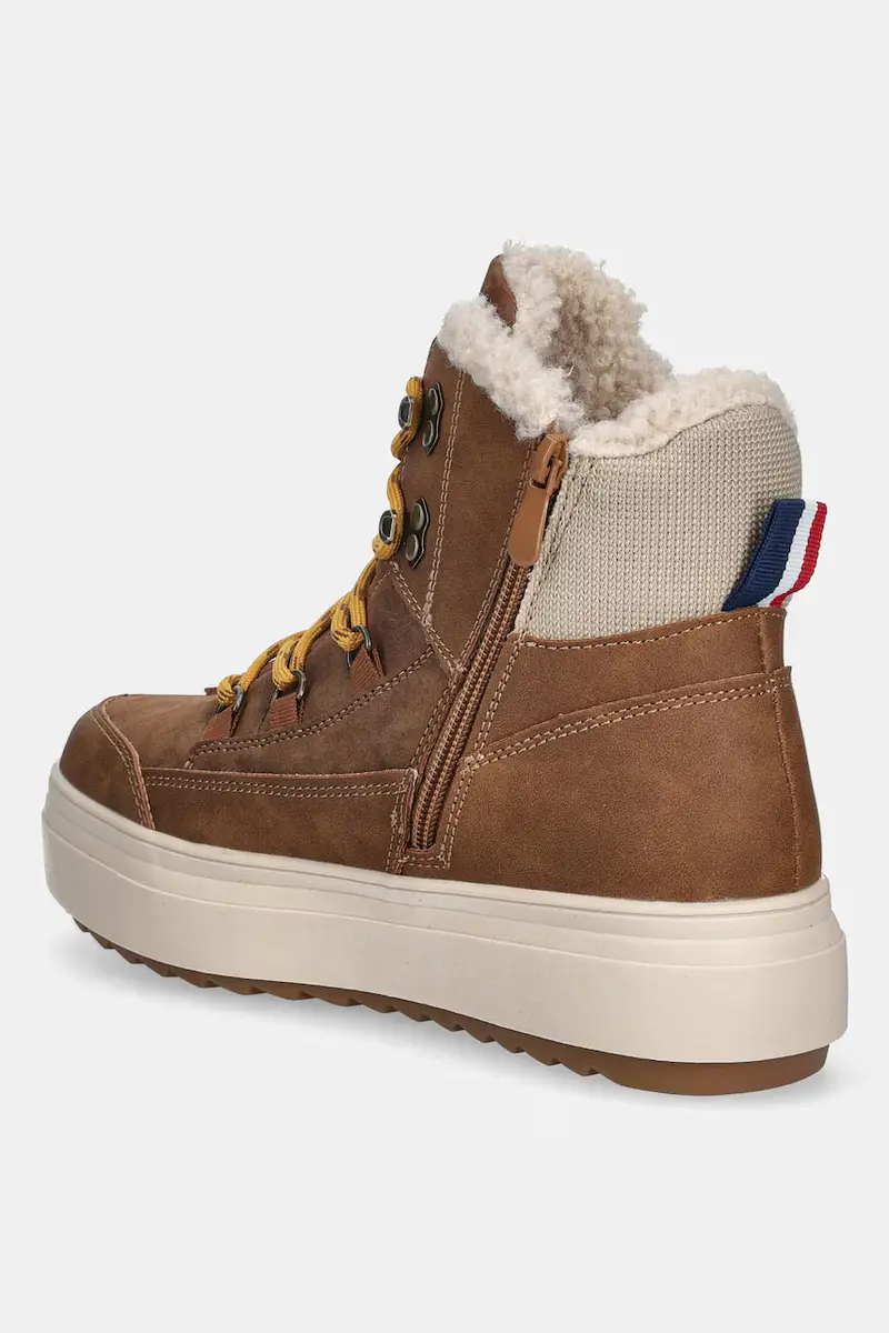 stivaletti alla caviglia ICY007 donna colore marrone ICY007W/EUH1 miniatura 3