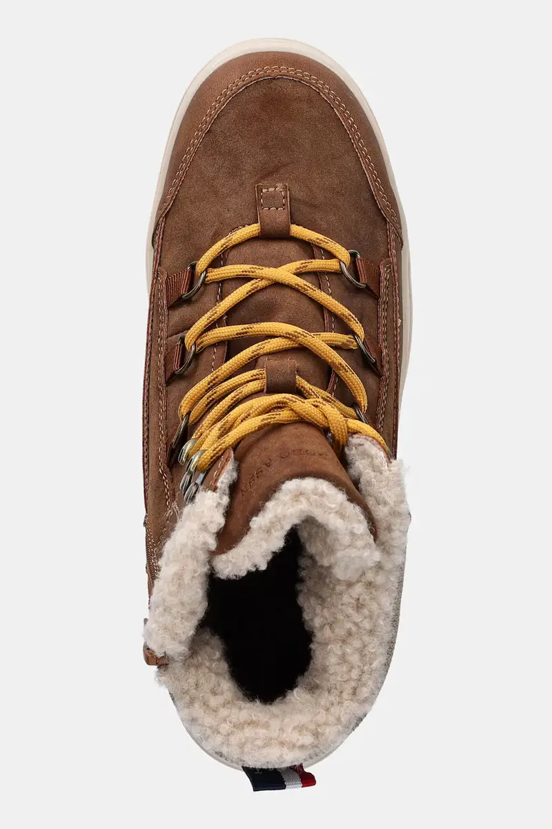 stivaletti alla caviglia ICY007 donna colore marrone ICY007W/EUH1 miniatura 4